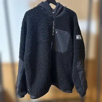 CAPTAINS HELM 보아 플리스 자켓 블랙