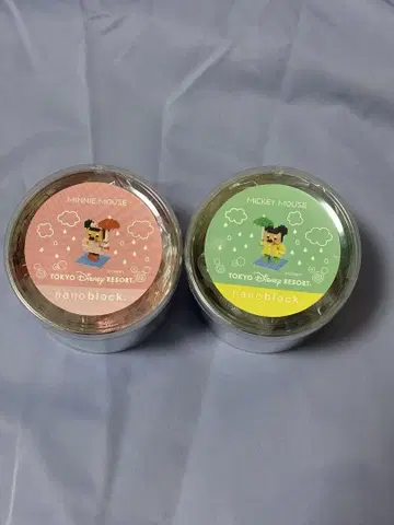 디즈니 나노블록 미키 미니 장마 우산 세트