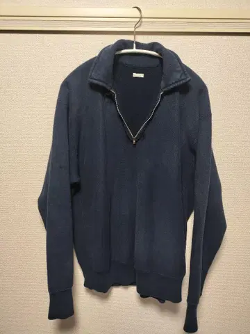 A.PRESSE 24SS Vintage Half Zip Sweat 3