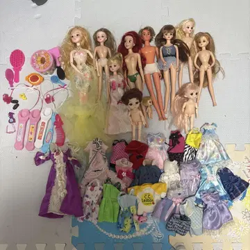 리카짱 인형 세트 11체와 의상