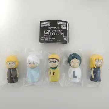 가챠 DEATH NOTE FIGURE COLLECTION 전 5종 컴프