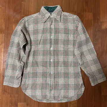 [ S 사이즈 ] Pendleton 체크 무늬 플란넬 셔츠 USA 제조
