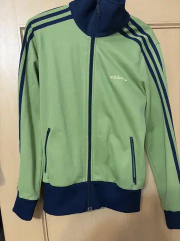 adidas 트랙 자켓 그린 네이비