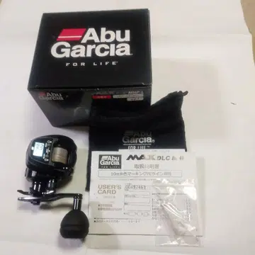 AbuGarcia MAX DLC MHP L 디지털 라인 카운터 왼쪽 릴