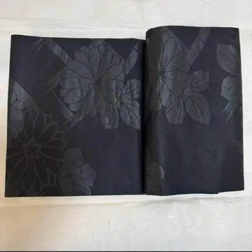 미사용 새상품 기모노 블랙 오비 불사
