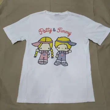 산리오 Patty & Timmy 티셔츠 S 사이즈? 당시 물건 레트로