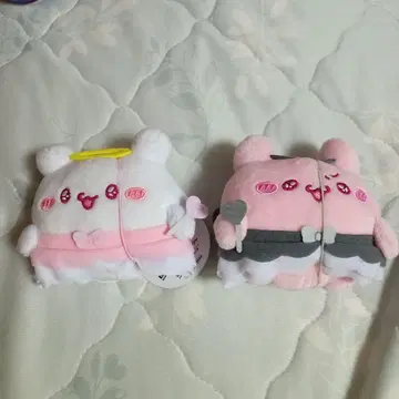 러브이즈 천사 악마 봉제 인형 스못피 뿅치