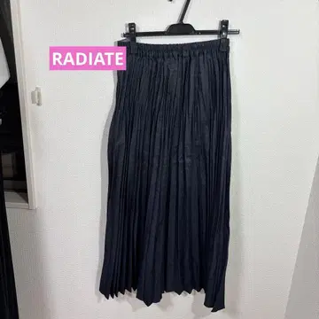 RADIATE 라디에이트 플리츠 스커트 네이비 미사용품 사이즈 9호