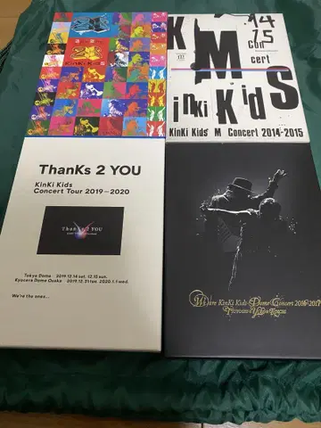 KinKi Kids DVD 블루레이 4점 묶음 판매 세트 킨키키즈