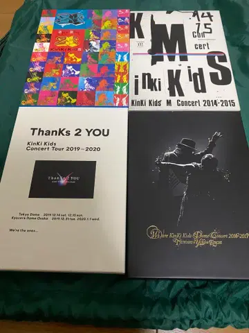 KinKi Kids DVD 블루레이 4점 묶음 판매 세트 킨키키즈