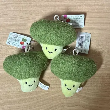 [ 3개 세트 ] DAISO 다이소 키체인 ( 채소 ) 브로콜리