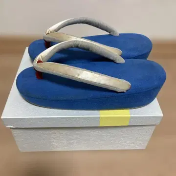 기온 나이토지 파란 스웨이드 조리