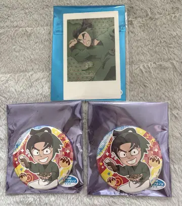 닌타마 란타로 최강의 군사 체험전 지역 한정 캔뱃지 폴라샷 시오에 분지로