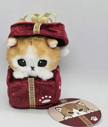 mofusand 선물 박스 손바닥 봉제 인형