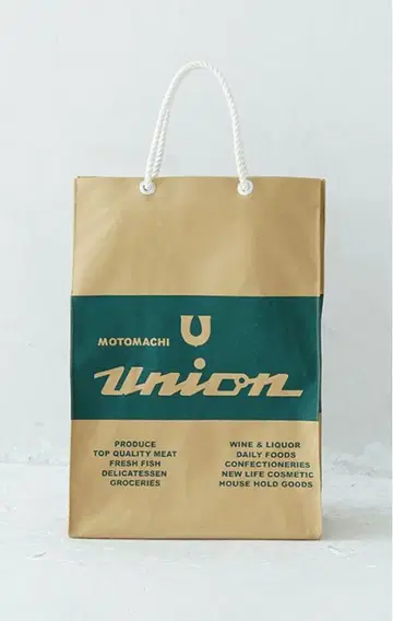 모토마치 유니온 UNION 백 오리지널 천 가방 모토마치 유니온