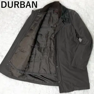 더반 다운 자켓 다운 라이너 남성용 가죽 L 브라운 브라운