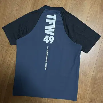 TFW49 칼라리스 피케 셔츠 네이비 M 골프 junhashimoto