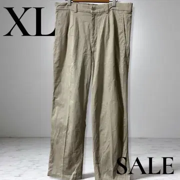[ 당일 발송 ] XL Wrangler 베이지 와이드 플리츠 슬랙스