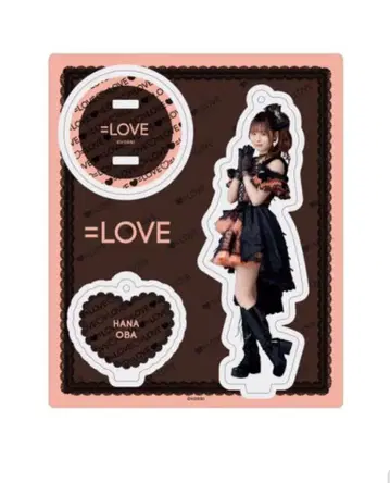 =LOVE 아크릴 스탠드 키링 (아레나 투어 2025 의상) 오바 하나