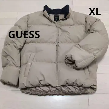 GUESS 다운 자켓 XL 베이지 계열