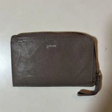 genten 브라운 가죽 프래그먼트 케이스