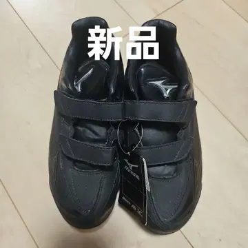 새상품 Mizuno 블랙 스파이크 슈즈 23cm