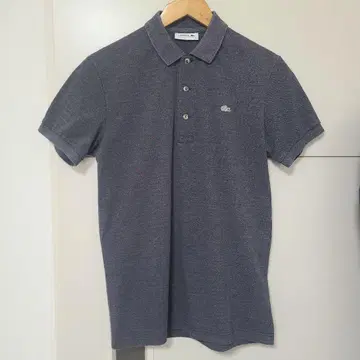 [ 새상품급 ] LACOSTE 다크 그레이 피케 셔츠 사이즈 3 M