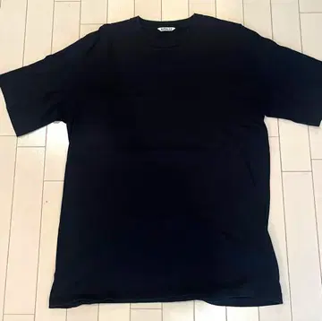 사이즈 4 AULAREE 오라리 티셔츠 블랙