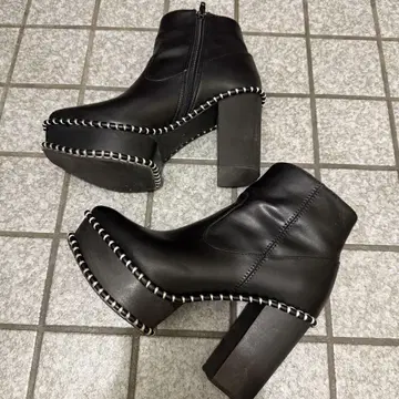 moussy 블랙 부츠