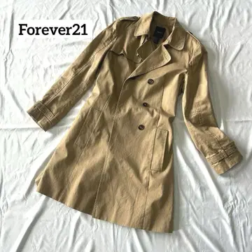 [ 즉시 완판 ] Forever21 트렌치코트 베이지 아우터 벨트 포함