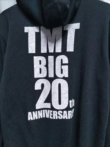 새상품급 TMT BIG3 집업 후드티 블랙