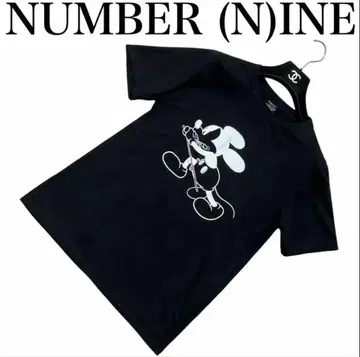 NUMBER (N)INE 미키마우스 반팔 티셔츠