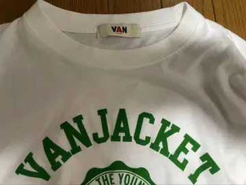밴자켓 VAN JAC 프린트 반팔 T셔츠