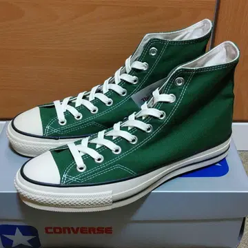컨버스 올스타 J 80s 하이 그린 일본제 척테일러