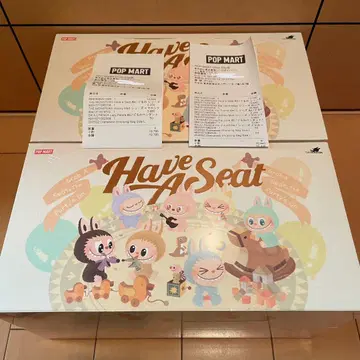 POP MART Have A Seat Labubu 모듬 박스 정품