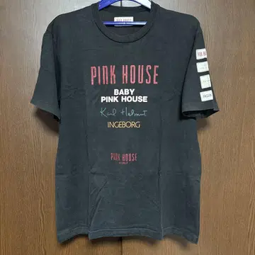 레어! 핑크하우스 T셔츠 와펜 부착! M 잉게보그 칼 헬무트