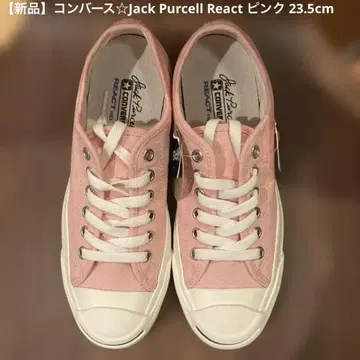 [ 새상품 ] 컨버스 Jack Purcell React 핑크 23.5cm