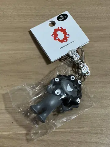 오사카 간사이 엑스포 블랙 미야쿠미야쿠 입체 키링 미사용 새상품 2