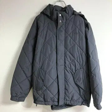 LACOSTE 라코스테 다이아 퀼팅 스탠드 카라 다운 자켓