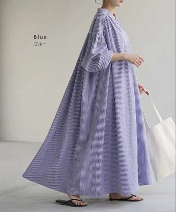 HUG.U 롱 셔츠 원피스