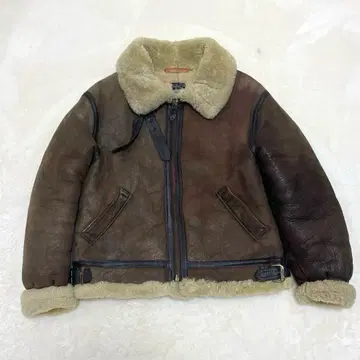 레어 사이즈 42 아비렉스 B-3 플라이트 자켓 무스탕 자켓