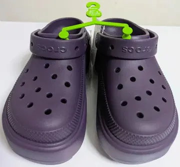 [미사용 새상품] crocs 웨지 샌들 스톰프 크로그 26cm