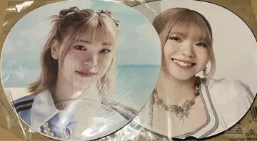 에비하라 북 부채 2개 세트