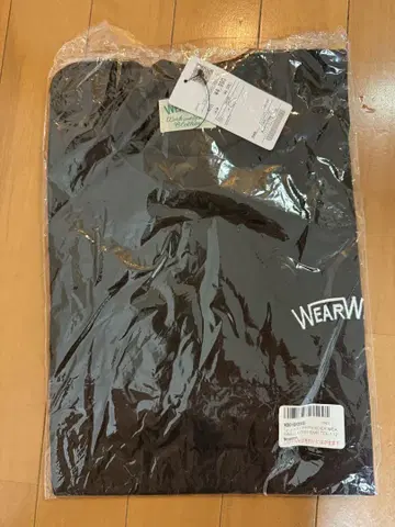 WEARW 블랙 T셔츠 새상품