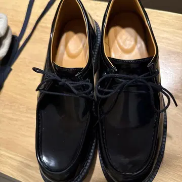 블랙 가죽 드레스 슈즈