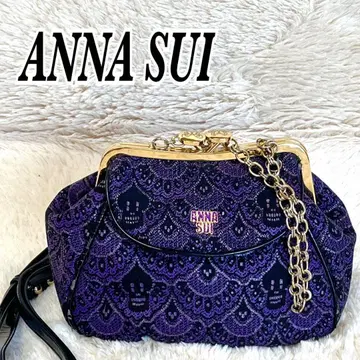 ANNA SUI 가마구치 2way 백 숄더 핸드백