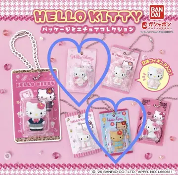 HELLO KITTY 헬로키티 패키지 미니어처 컬렉션 일광화상