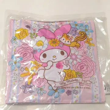 산리오 마이멜로디 미니 쿠션 꽃무늬