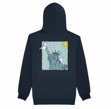 RIPNDIP LIBERTY 후드티 (SLATE BLUE)