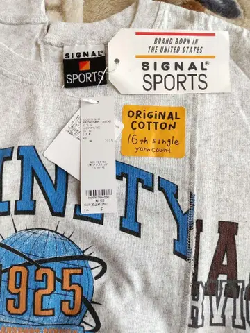 새상품 SIGNAL SPORTS/리메이크풍 프린트 루즈 T 여성용